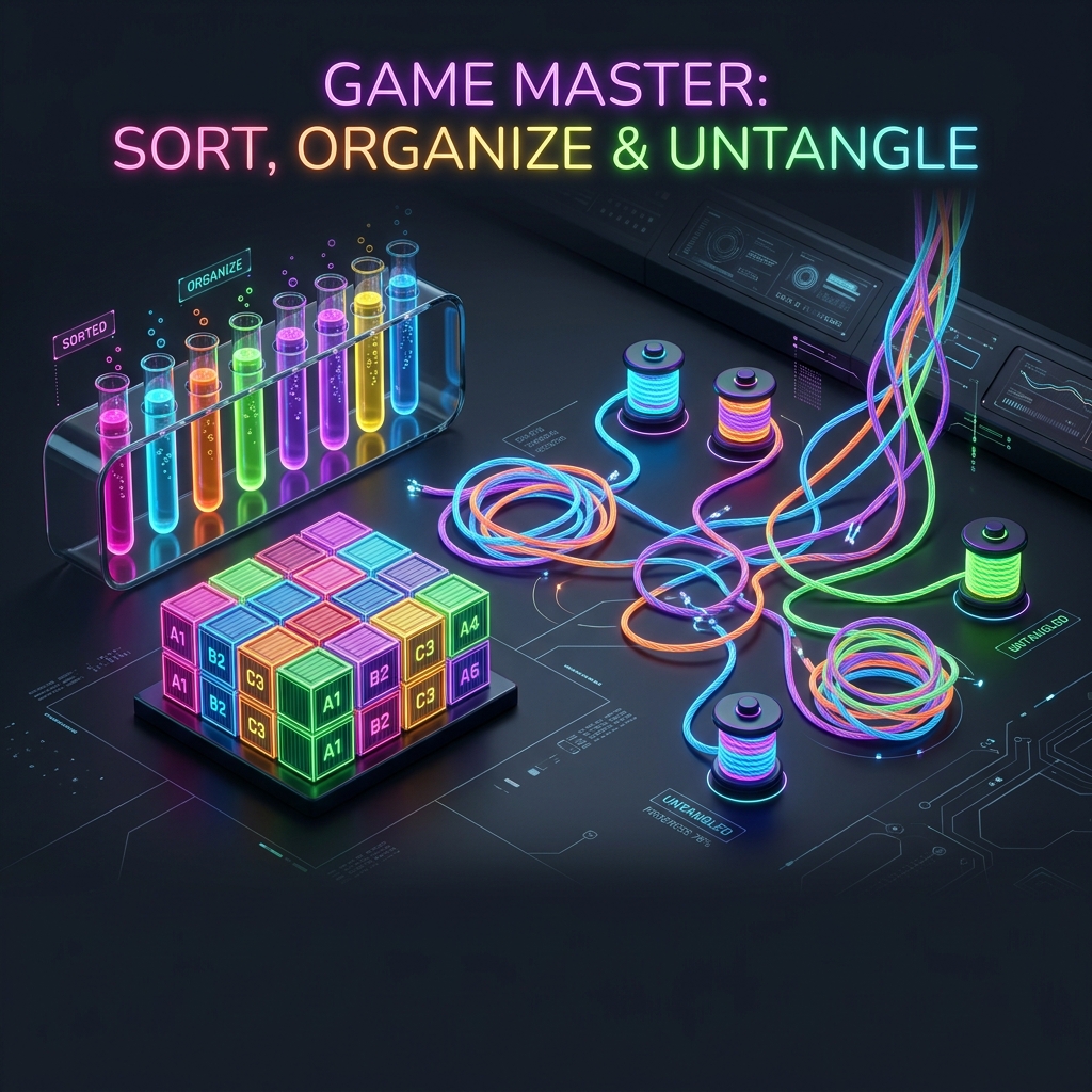 The Ultimate Cure for OCD: Why 'Cargo Sorting' and 'Water Sorting' Games Are So Addictive